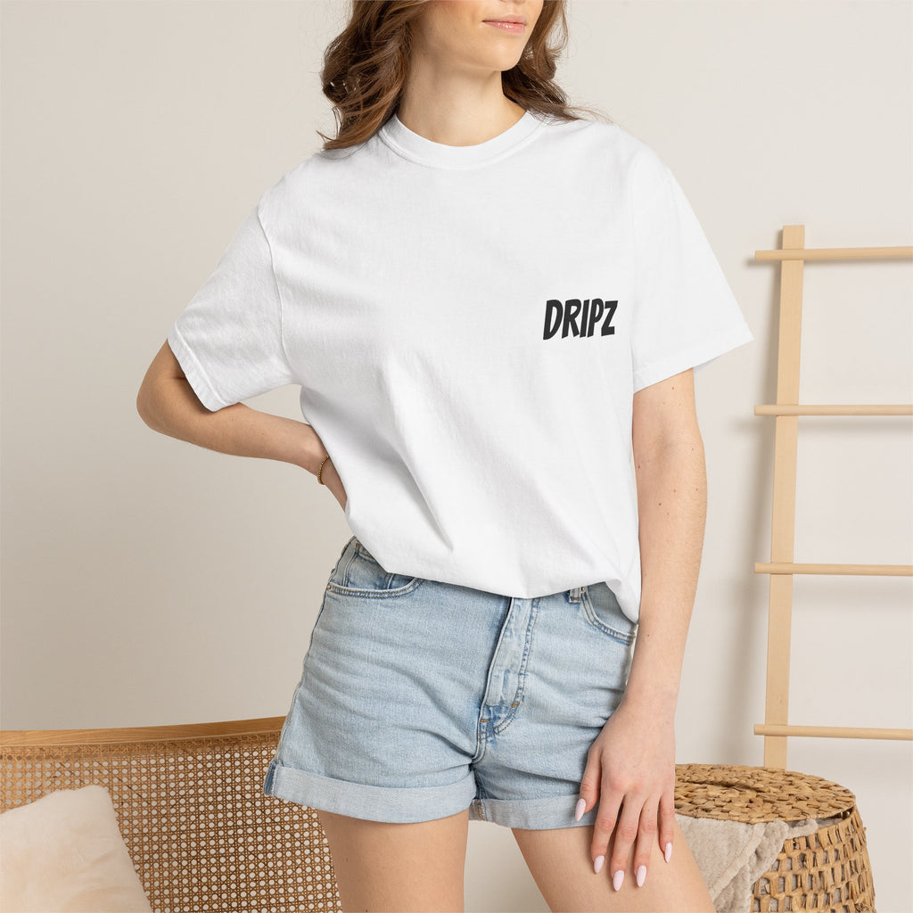 Dripz Retro Gaming T-Shirt — Vintage Friends Playing Console Tee