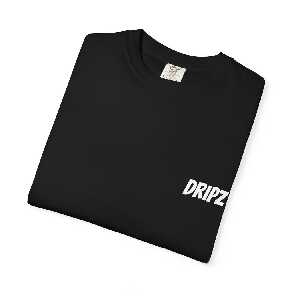 Born To Win T-Shirt — 'DRIPZ' Chest Logo & Michelangelo Statue Back Graphic