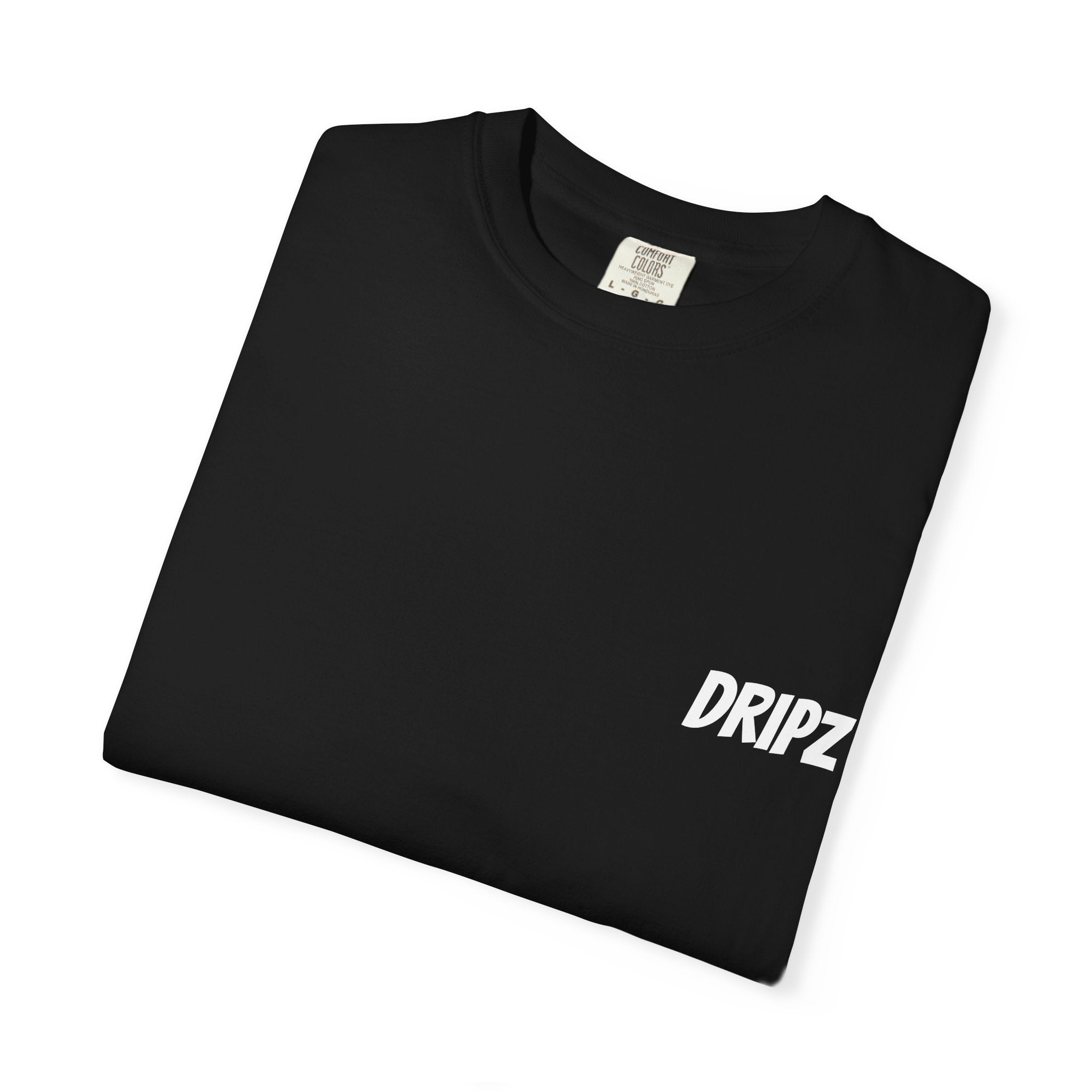 Born To Win T-Shirt — 'DRIPZ' Chest Logo & Michelangelo Statue Back Graphic