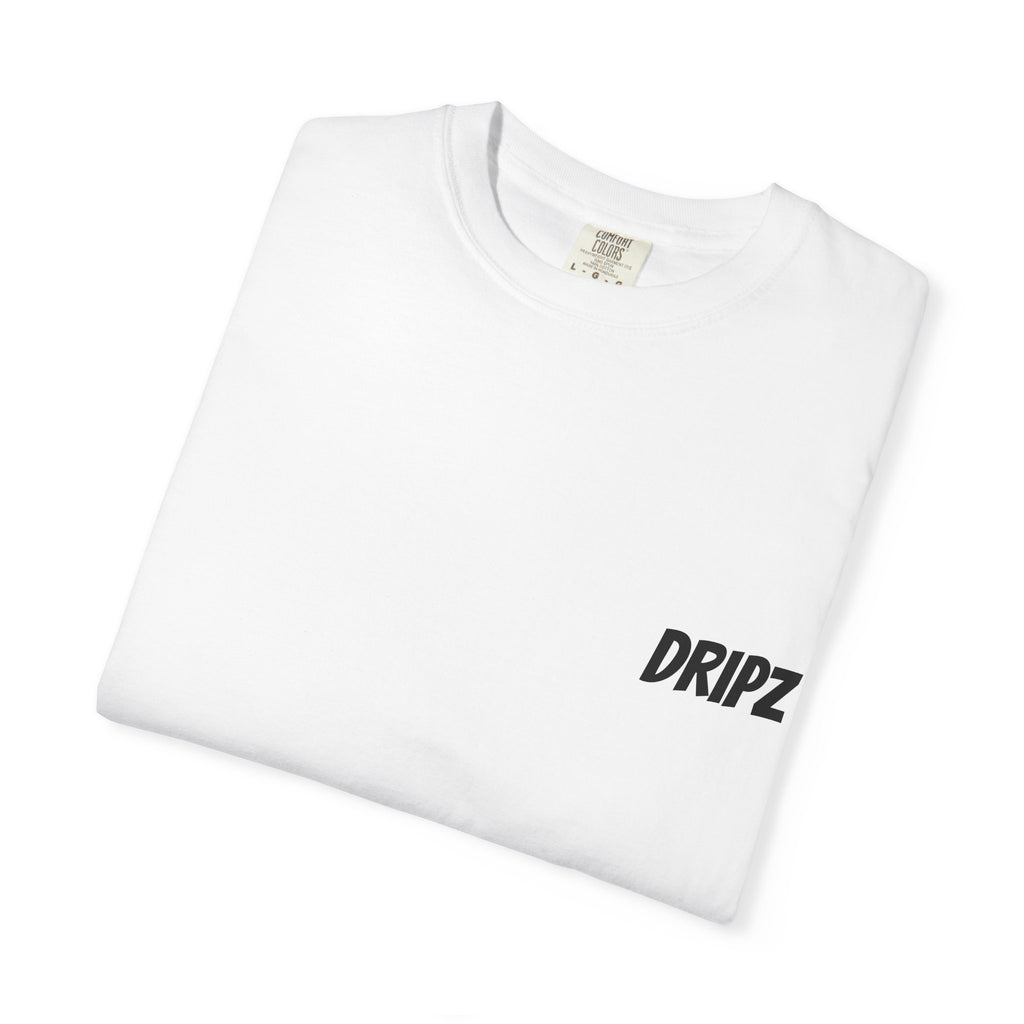Born To Win T-Shirt — 'DRIPZ' Chest Logo & Michelangelo Statue Back Graphic