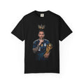 Soccer Champion Illustration T-shirt | Player with Trophy and Crown